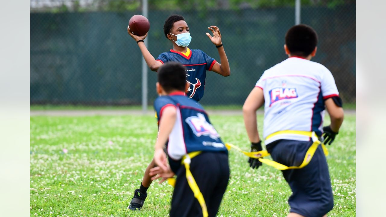 Photos: 2021 Houston Texans Flag Football at the YMCA Kickoff