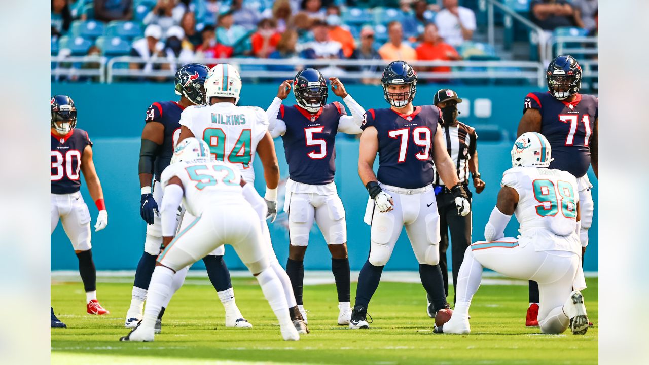 Read the stats from the Texans Week 9 matchup with the Miami Dolphins.