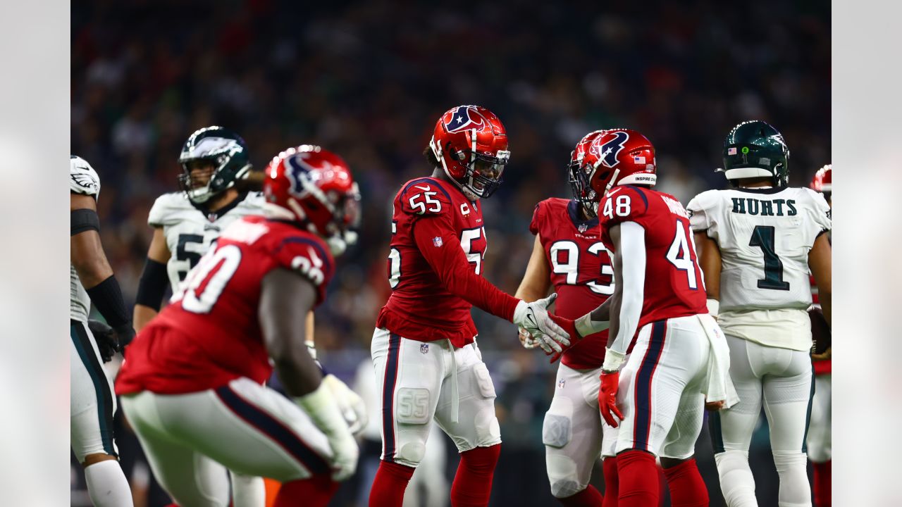 Texans Welcome Eagles to NRG Stadium for 2022 Battle Red Day