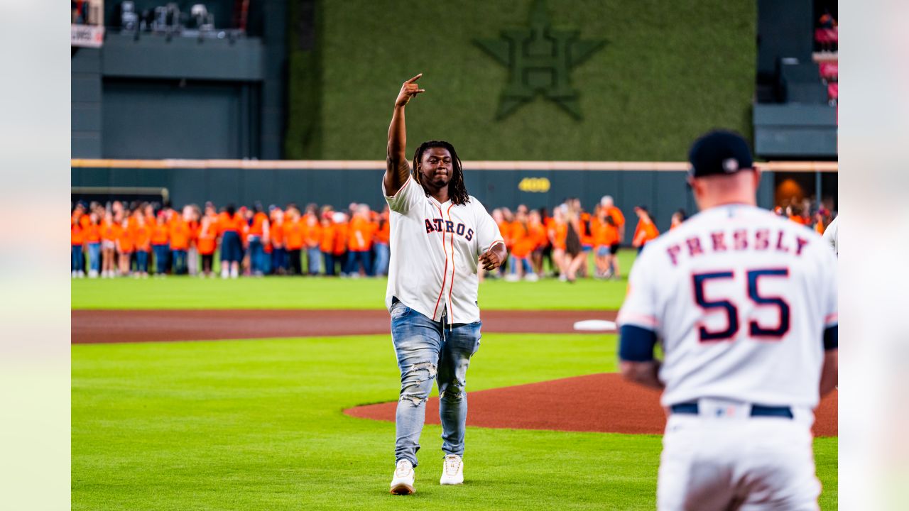 Houston Astros on X: Also throwing out a first pitch tonight was