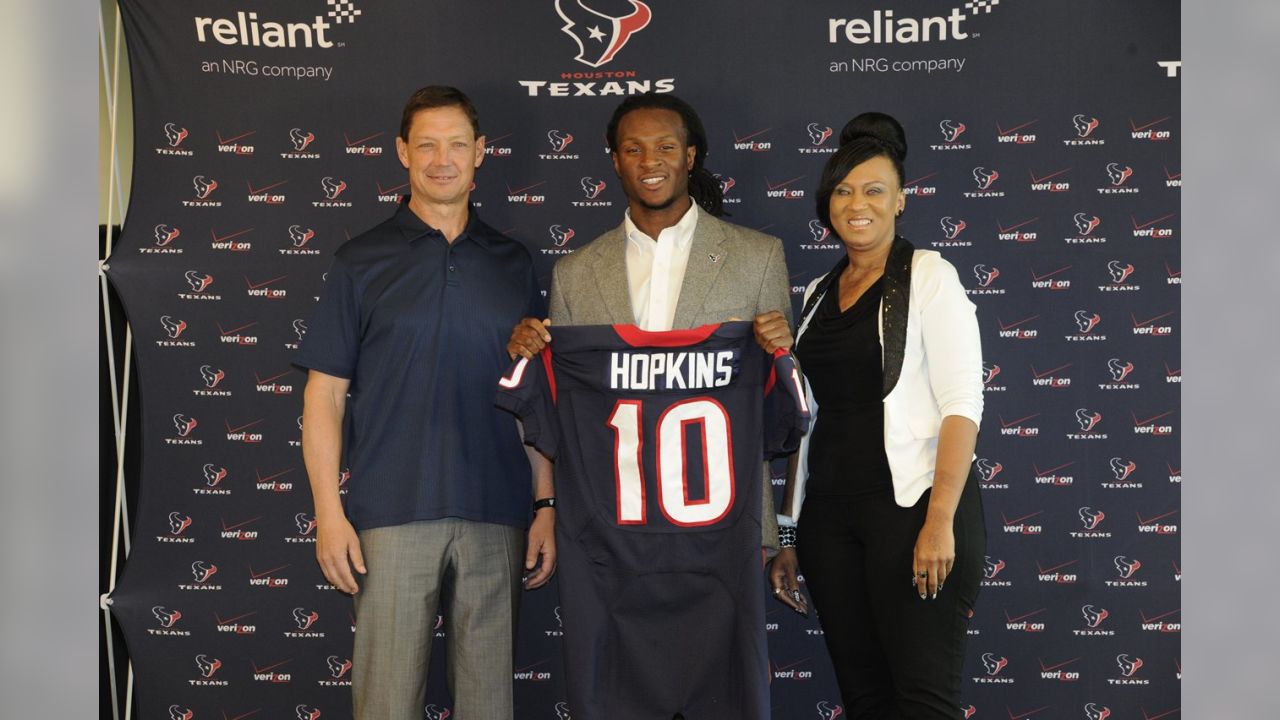 NFL Texans 10 Deandre Hopkins City Edition White Jersey