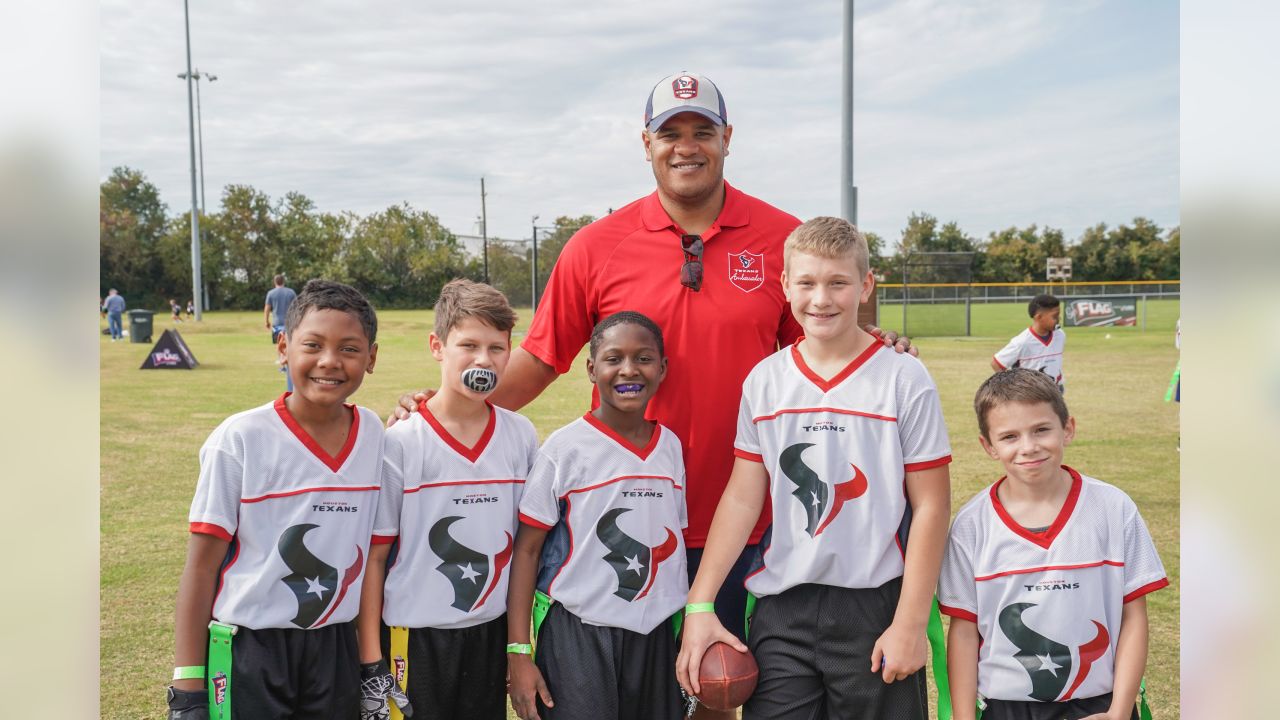 NFL Flag Photo Day & Clinic  New Orleans Saints 