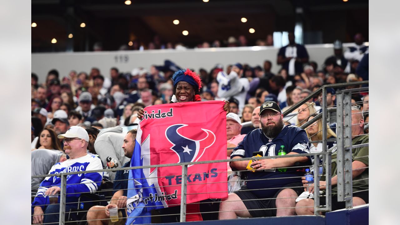 Houston Texans fans in Dallas