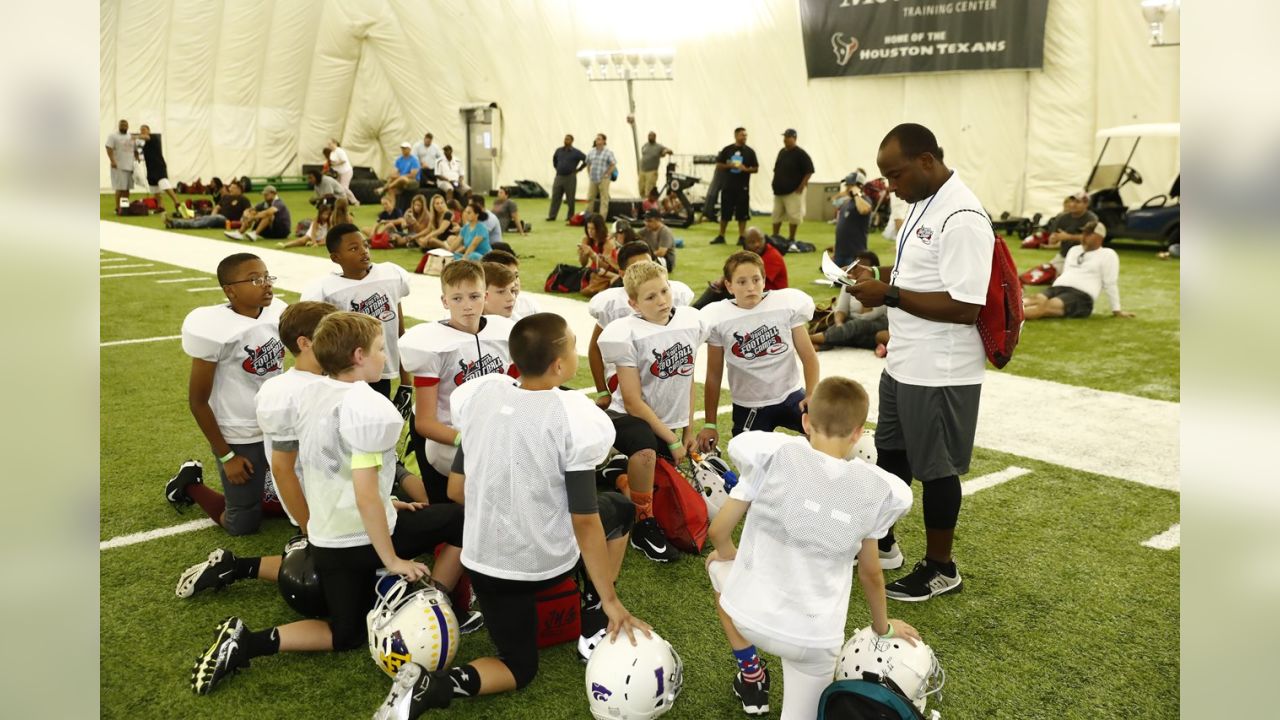 Youth Football Camp  Houston Texans 