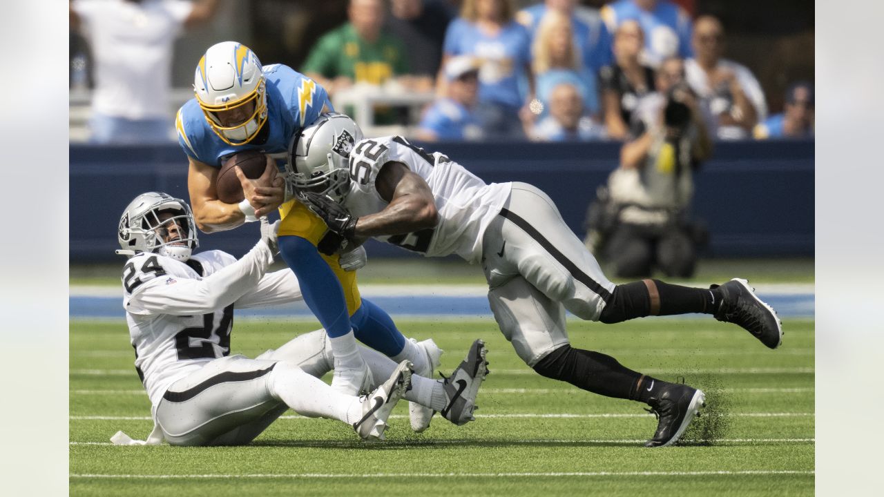 AFC inside linebacker Denzel Perryman of the Las Vegas Raiders (52