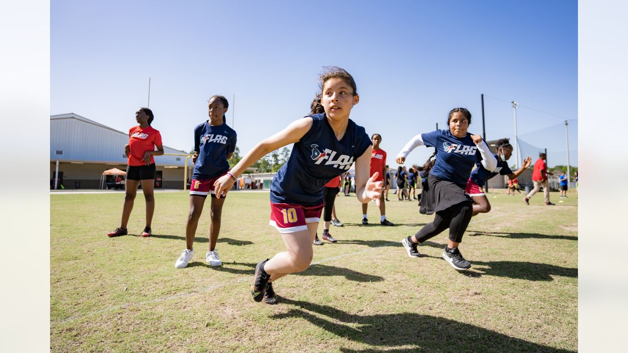 Houston Texans launch girls flag football league in collaboration with NFL  FLAG and Nike for student-athletes - ABC13 Houston