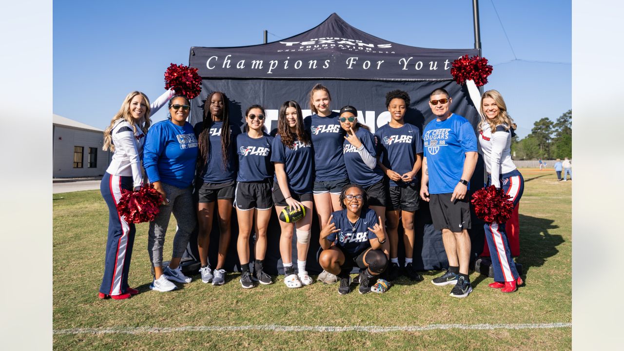 Houston Texans launch girls flag football league in collaboration with NFL  FLAG and Nike for student-athletes - ABC13 Houston