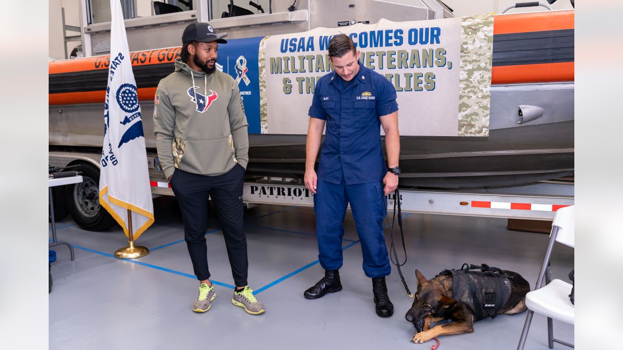 PHOTOS: Panthers, USAA host 2022 Salute to Service boot camp