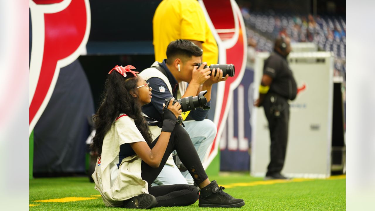 BTS of Gameday at NRG Stadium