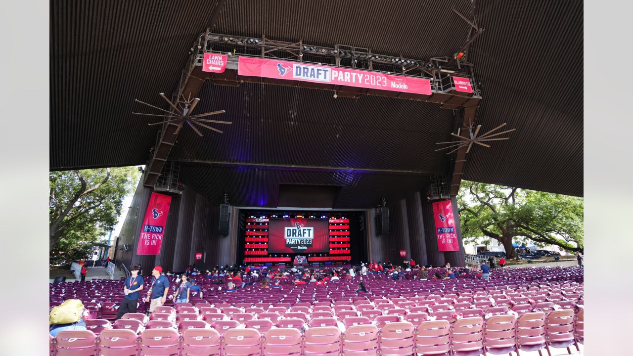 Houston Texans Draft Party Presented By Modelo - Miller Outdoor Theatre