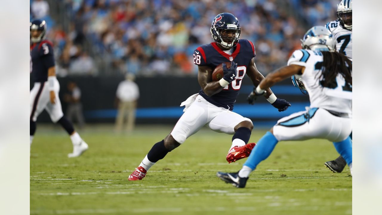 Houston Texans defensive end Will Anderson, Jr. tallied a tackle for loss,  a sack and a forced fumble in the first half of Saturday's preseason loss  to the Miami Dolphins at NRG