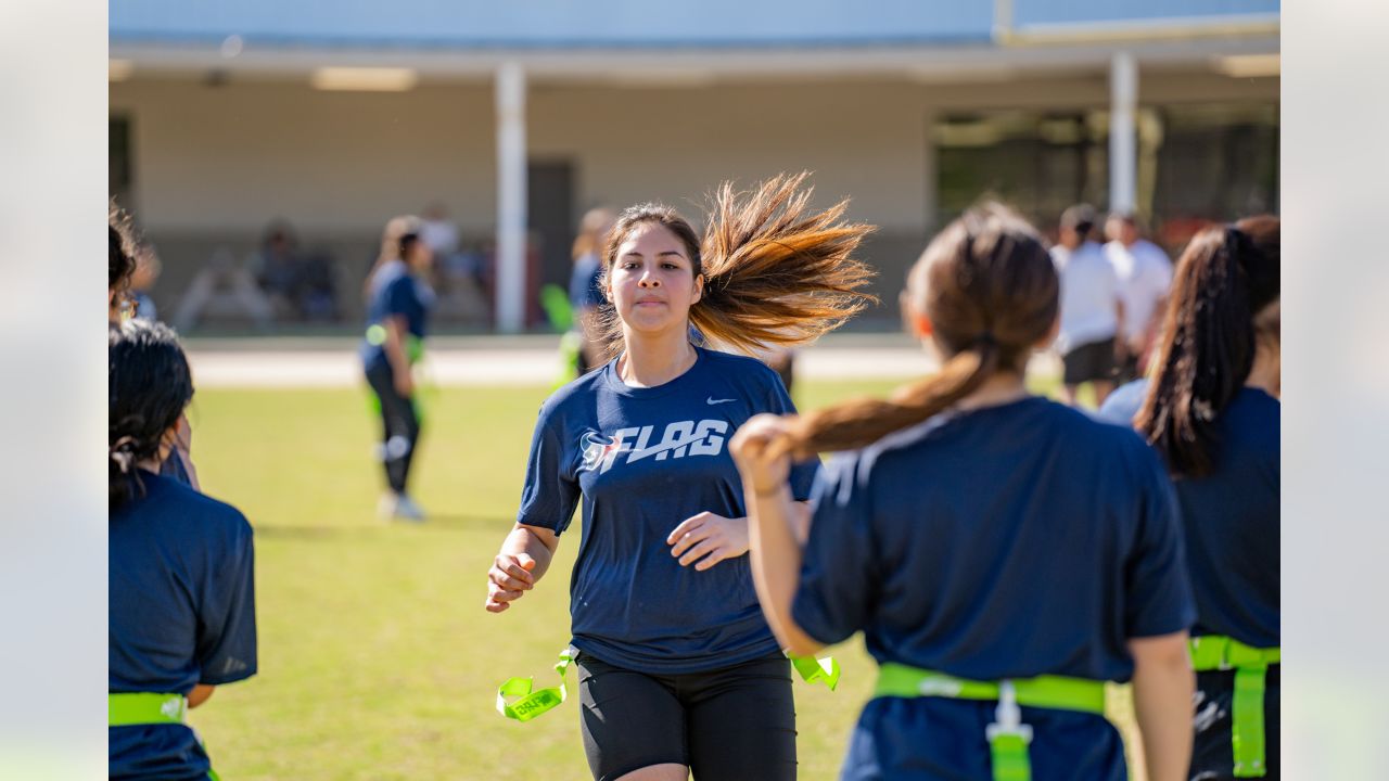 Houston Texans launch girls flag football league in collaboration with NFL  FLAG and Nike for student-athletes - ABC13 Houston