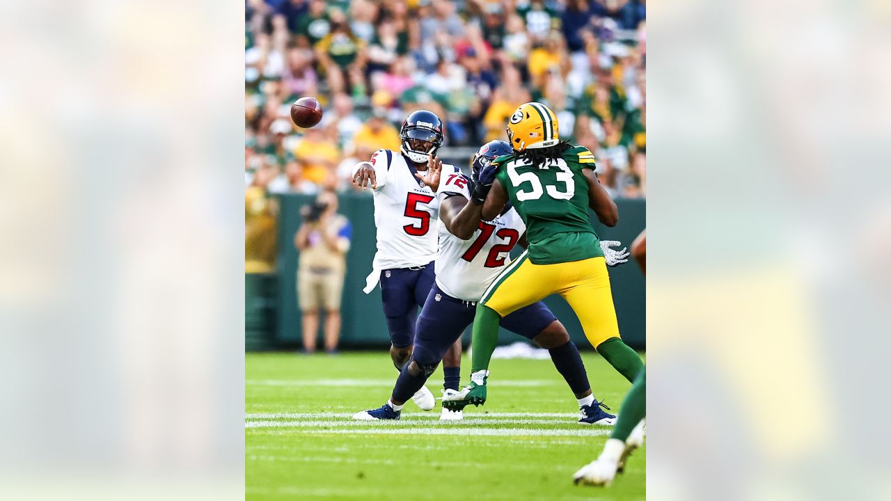 Love showcases his skills, Packers fall to Texans 26-7 in first