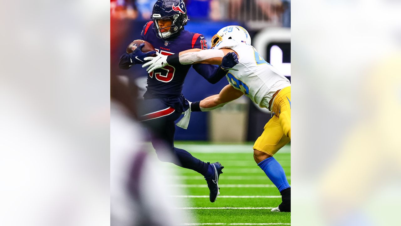 Can't-Miss Play: Houston Texans cornerback Tavierre Thomas' pick-six  touchdown vs. Los Angeles Chargers quarterback Justin Herbert ices Texans'  upset of Bolts