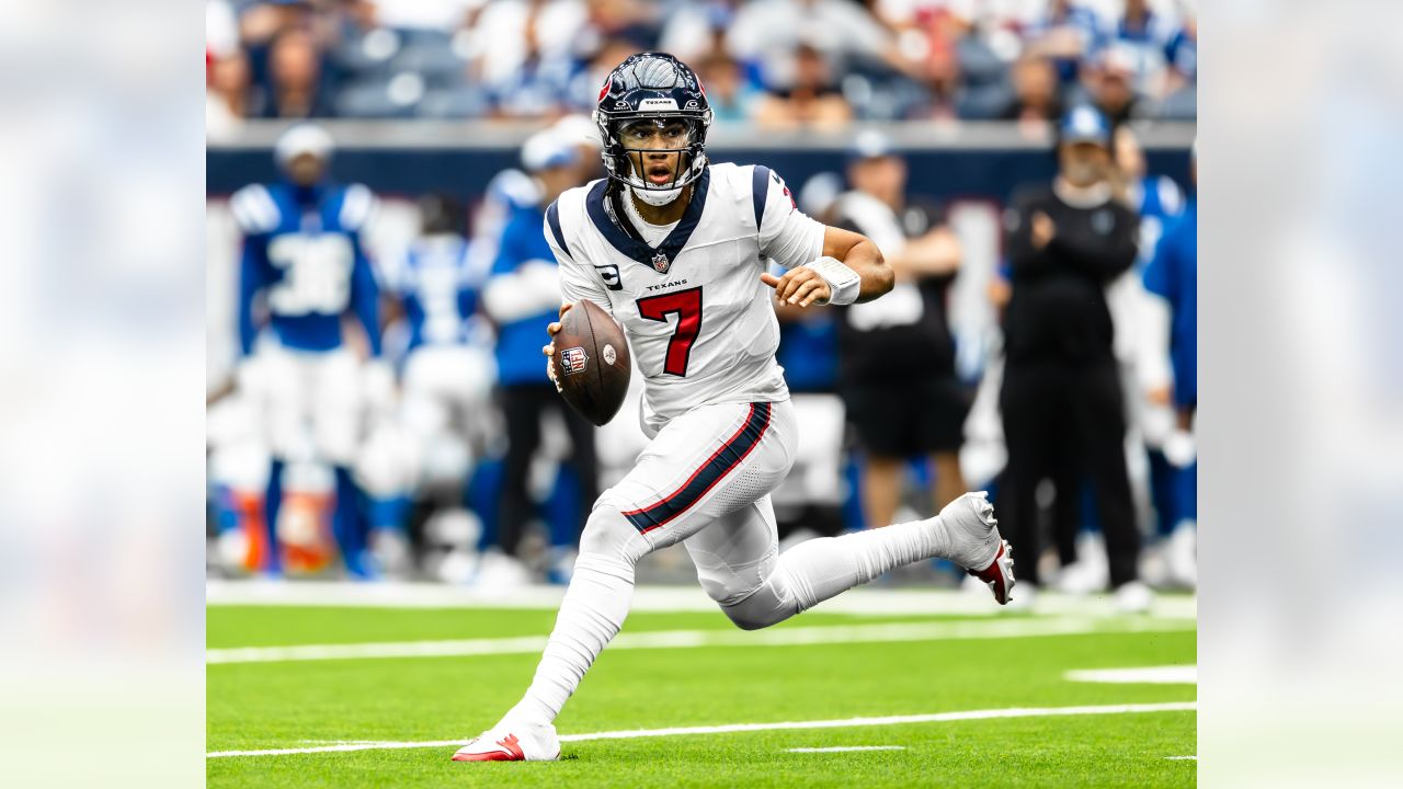 September 17, 2023: Houston Texans wide receiver Nico Collins (12) signals  for a first down during