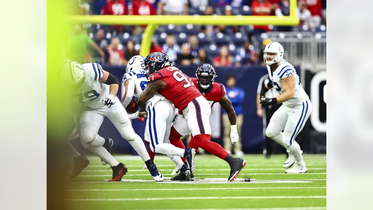 Kamu Grugier-Hill set a new franchise record in single-game tackles for the  Houston Texans during Sunday's game against the Indianapolis Colts.