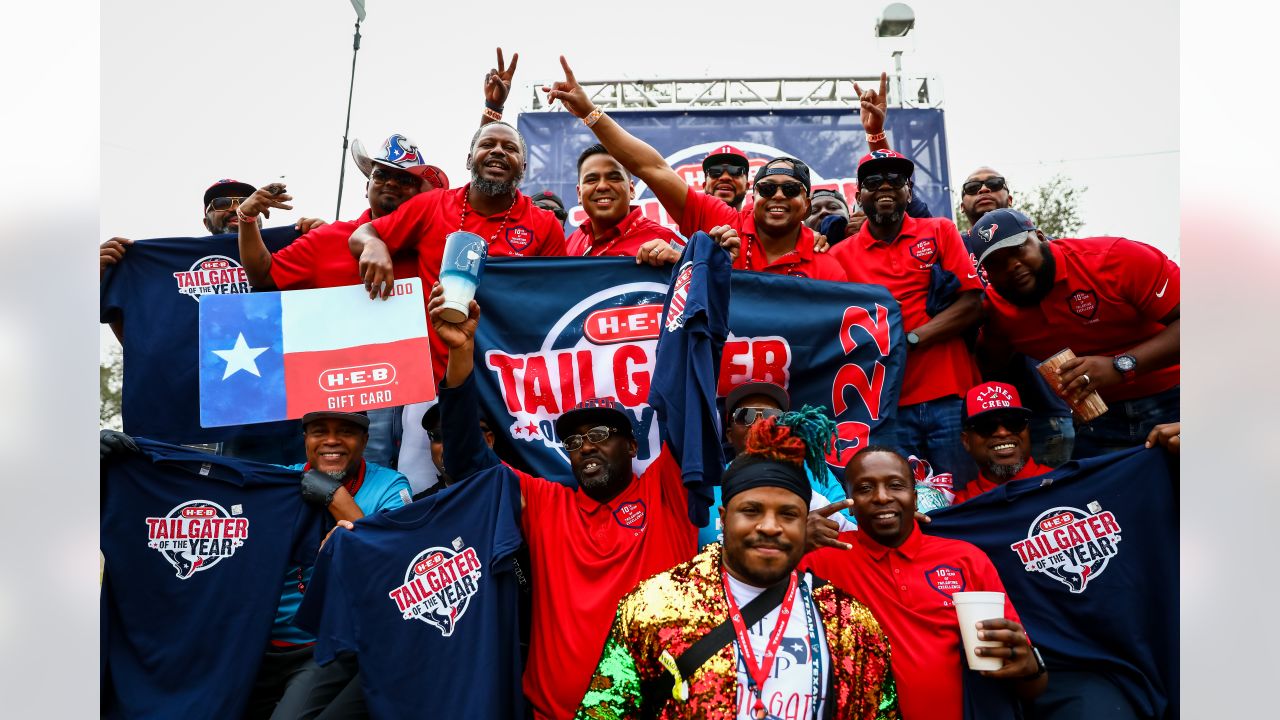 Texans tailgating fans celebrate home opener at NRG Stadium