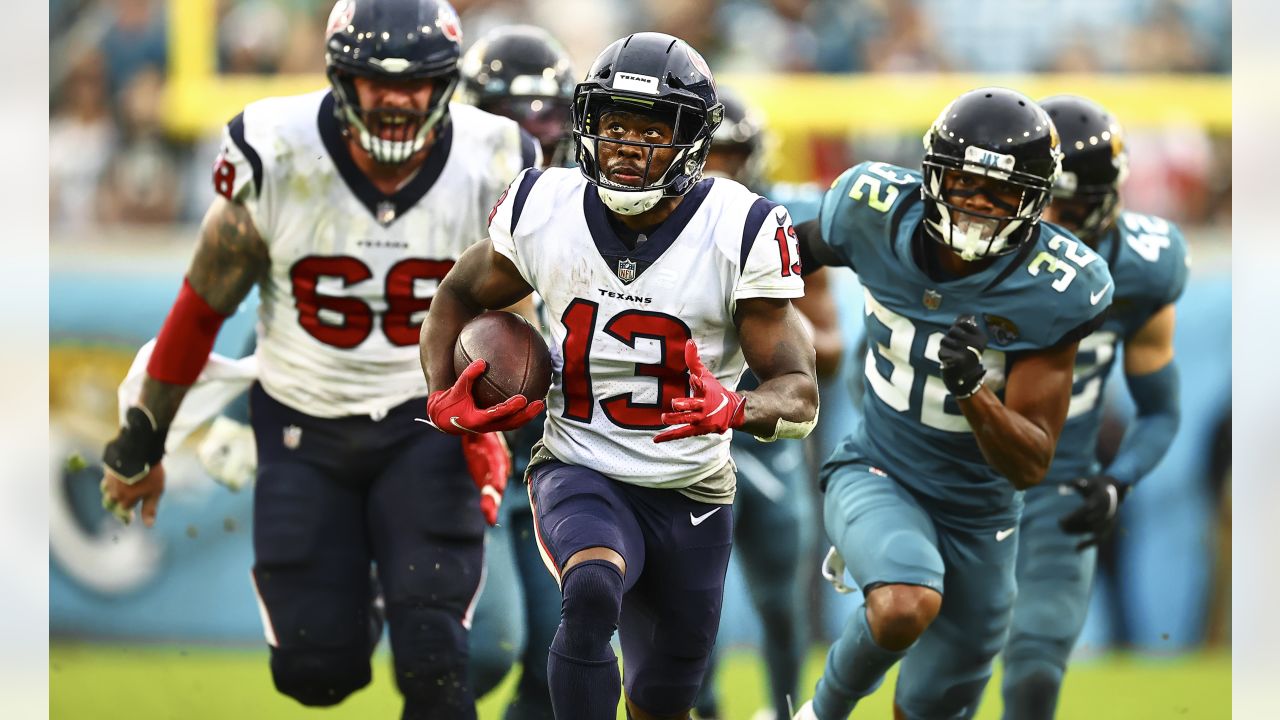 Houston, Texas, USA. 06th Oct, 2019. A Houston Texans equipment manager  taking helmets off the field after the game between the Atlanta Falcons and  the Houston Texans at NRG Stadium in Houston