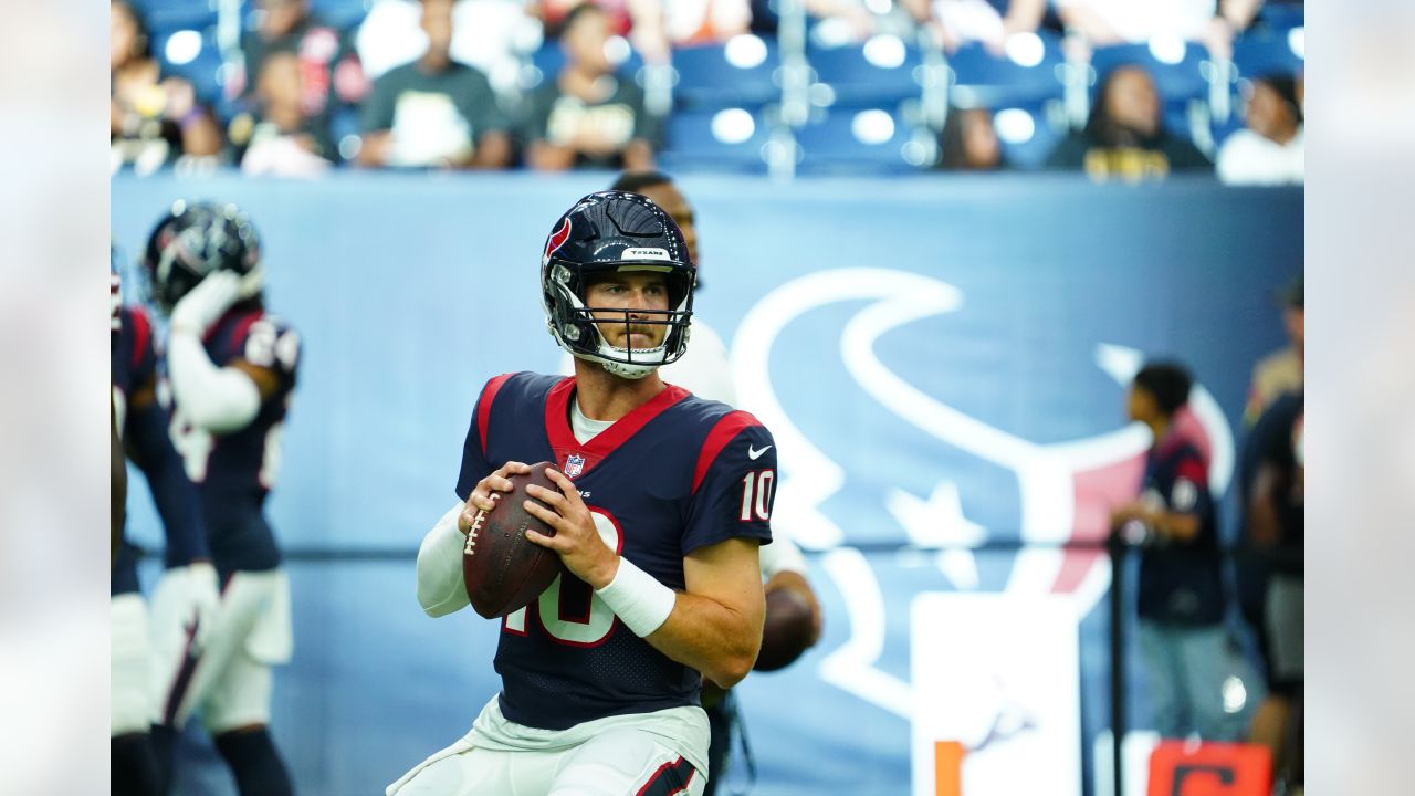 The Houston Texans are taking on the New Orleans Saints in Game 1