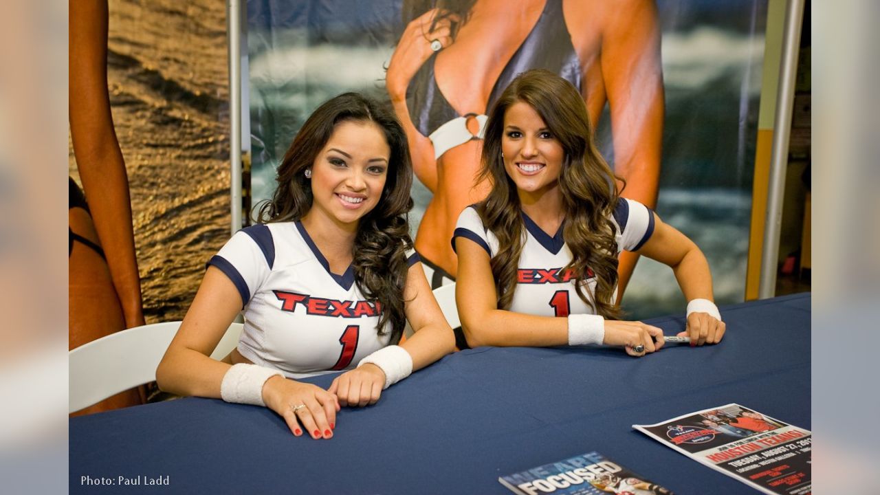 Houston Texans Cheerleaders - Get to know the #SmileOnTheSideline: “I  remember going to Texans games when I was a little girl with my Dad and  just watching the cheerleaders. I was always