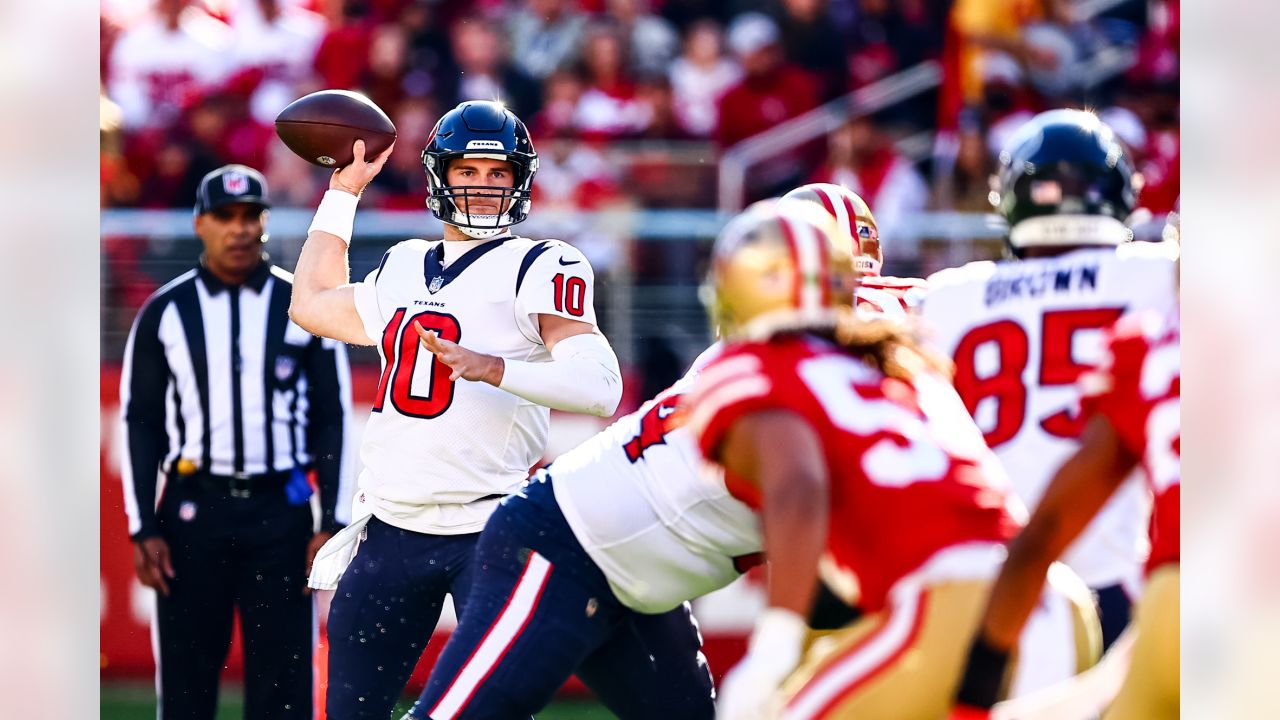 Trey Lance throws 2 TD passes to lead 49ers past Texans 23-7