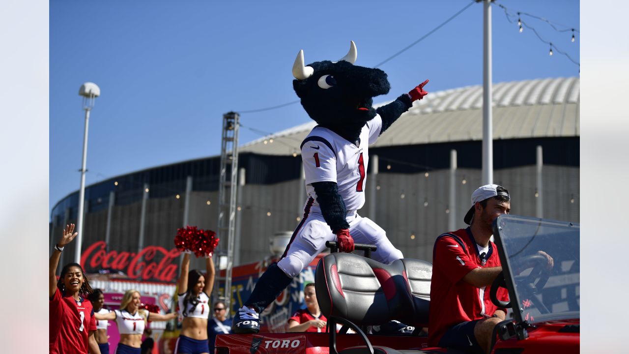 Photos: Texans tailgate before playoff game against Colts