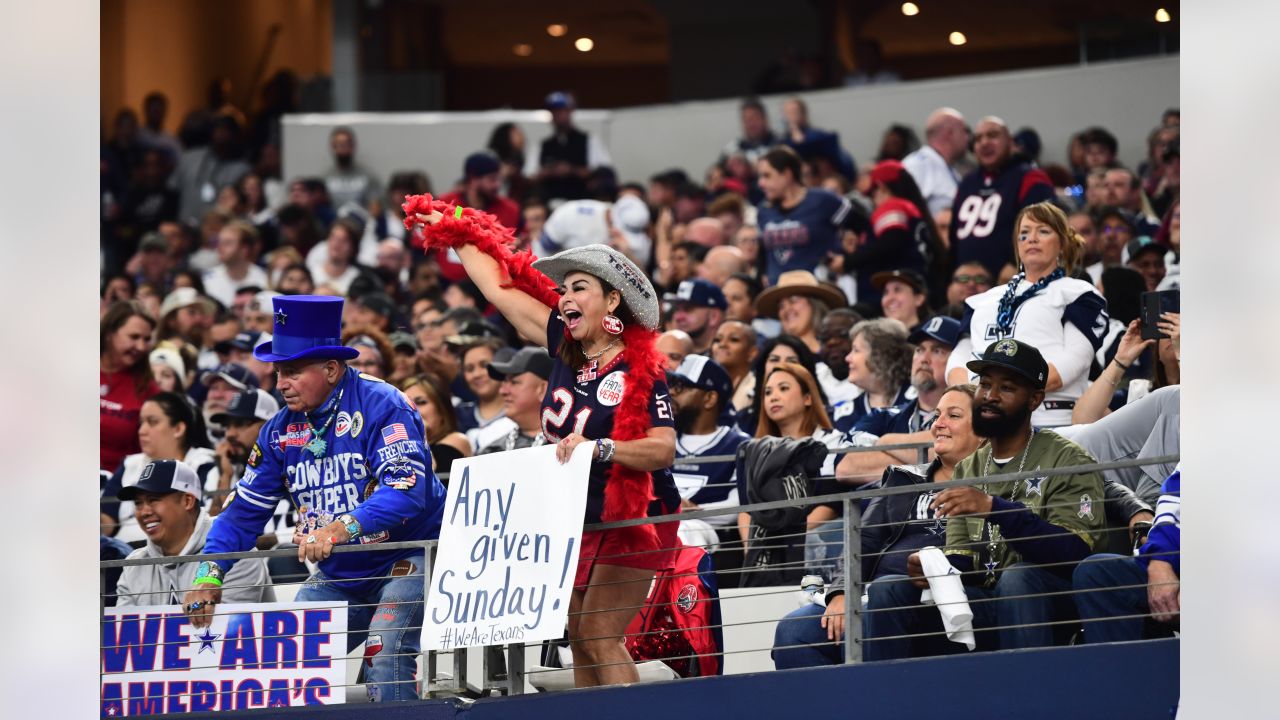 Houston Texans fans in Dallas