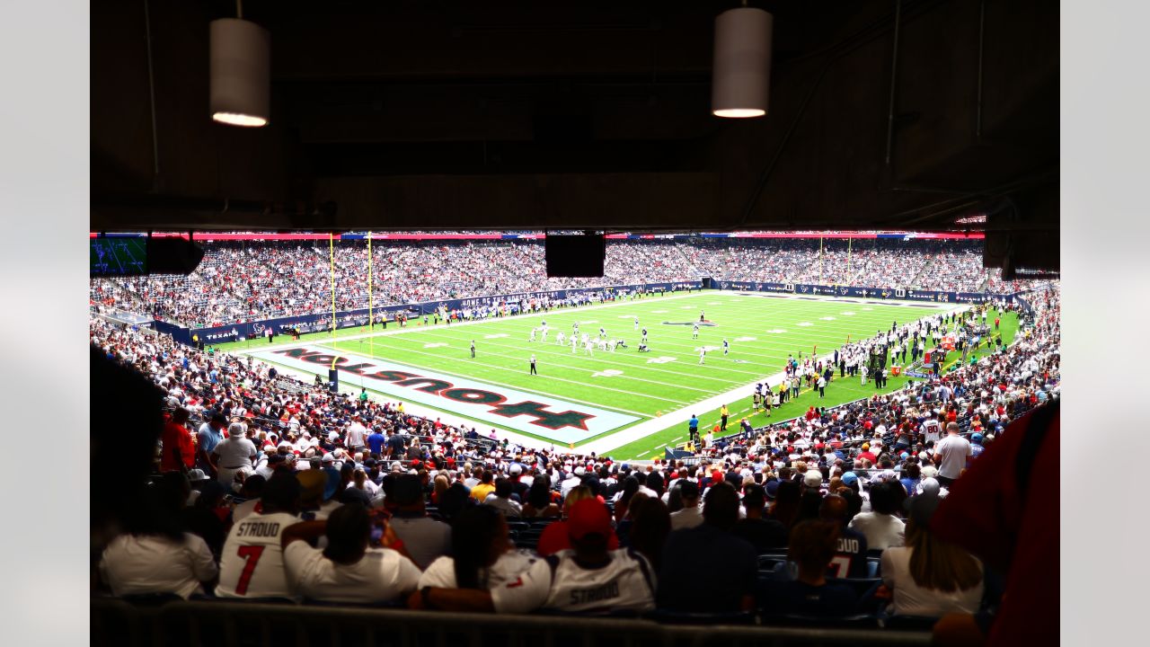 Houston Texans vs. Indianapolis Colts. Fans support on NFL Game. Silhouette  of supporters, big screen with two rivals in background Stock Photo - Alamy