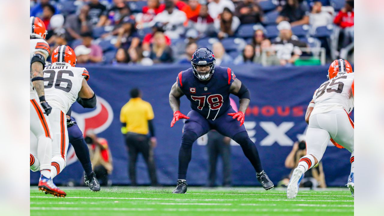 Cleveland Browns vs. Houston Texans. Fans support on NFL Game