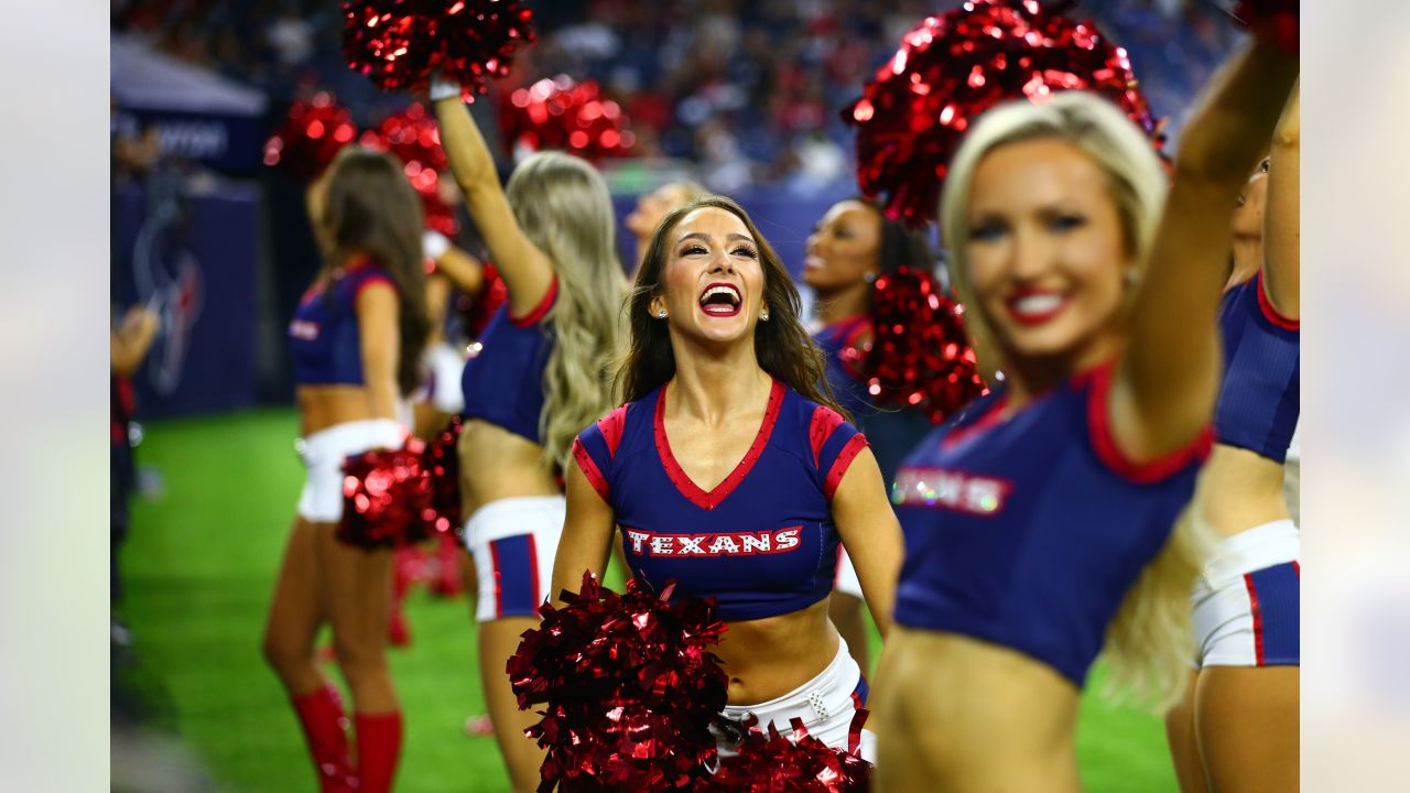 Starting as a Junior Cheerleader, HTC Emma reaches her dream of becoming a Houston  Texans Cheerleader.