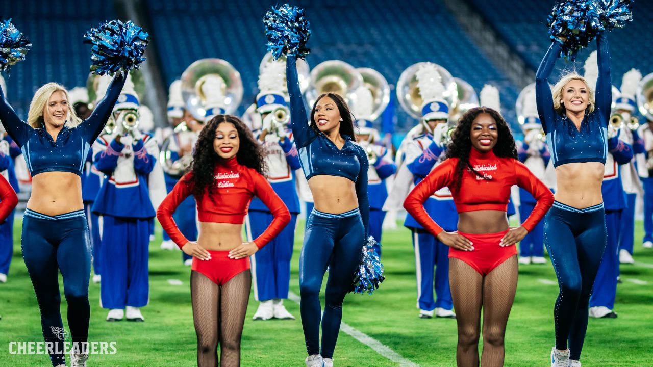 Titans cheerleader continues to break barriers