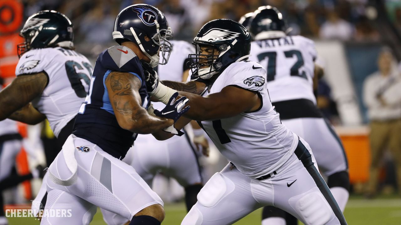 Philadelphia Eagles tight end Jack Stoll plays against the Cleveland Browns  in the first half during an NFL preseason football game in Cleveland,  Sunday, Aug. 21, 2022. (AP Photo/Ron Schwane Stock Photo 