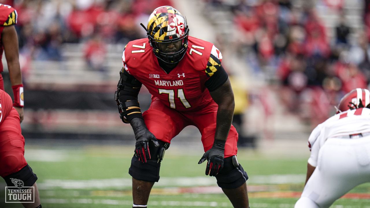 Tennessee Titans draft pick Jaelyn Duncan through the years: Best photos of  Maryland OT