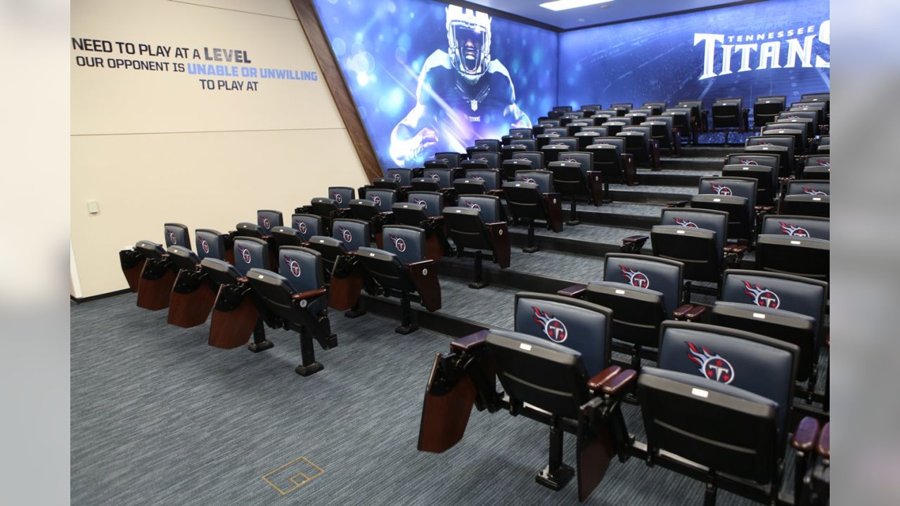 Titans Locker Room COVID-19 Measures, Extra protection inside the locker  room 