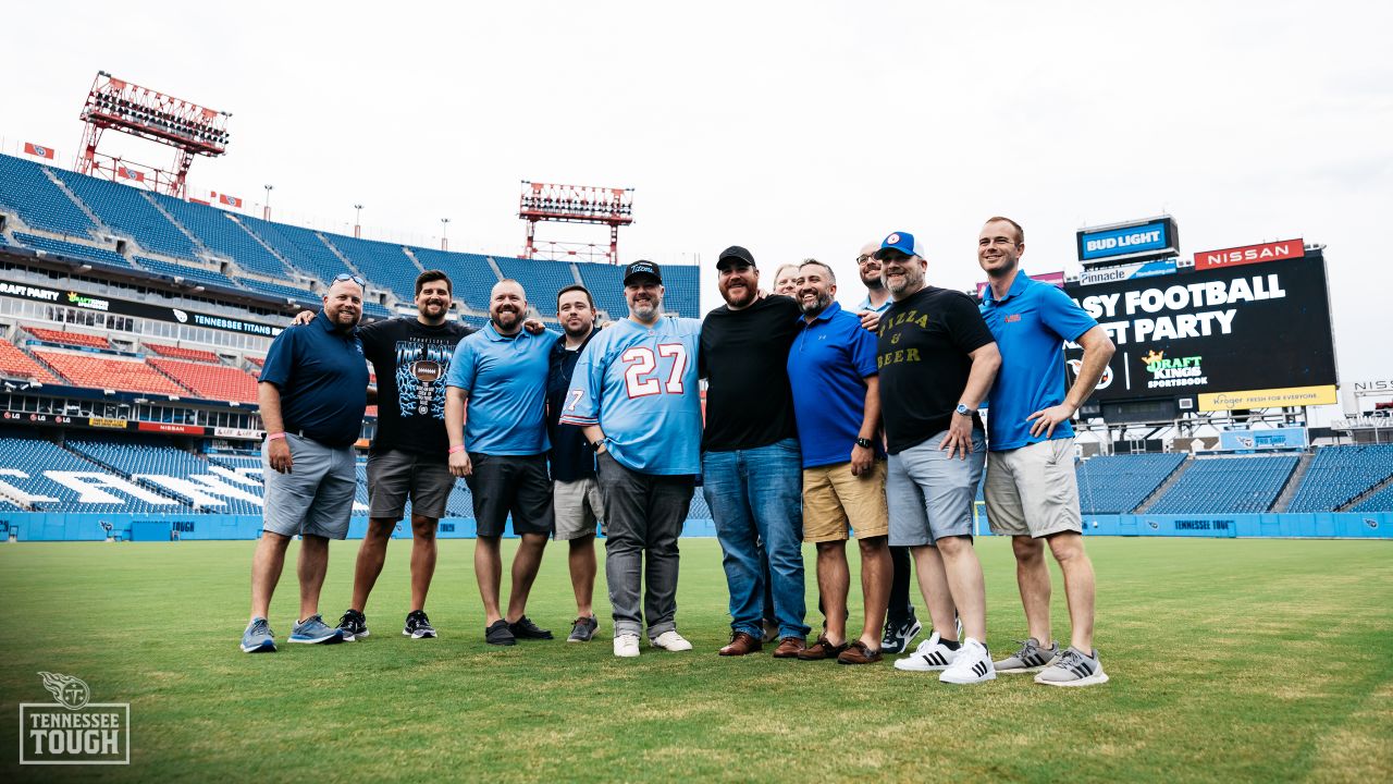 Titans Host Draft Party at Nissan Stadium