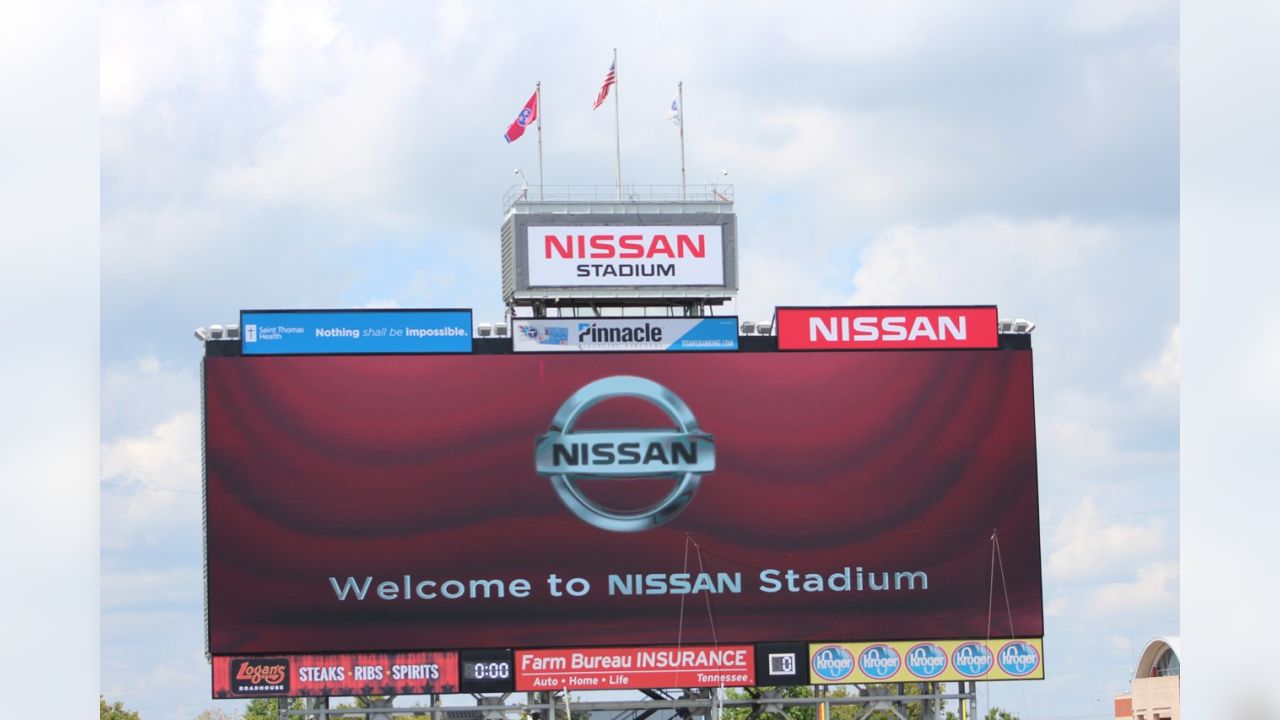 Tennessee Titans announce Nissan partnership; stadium rebranded as Nissan  Stadium