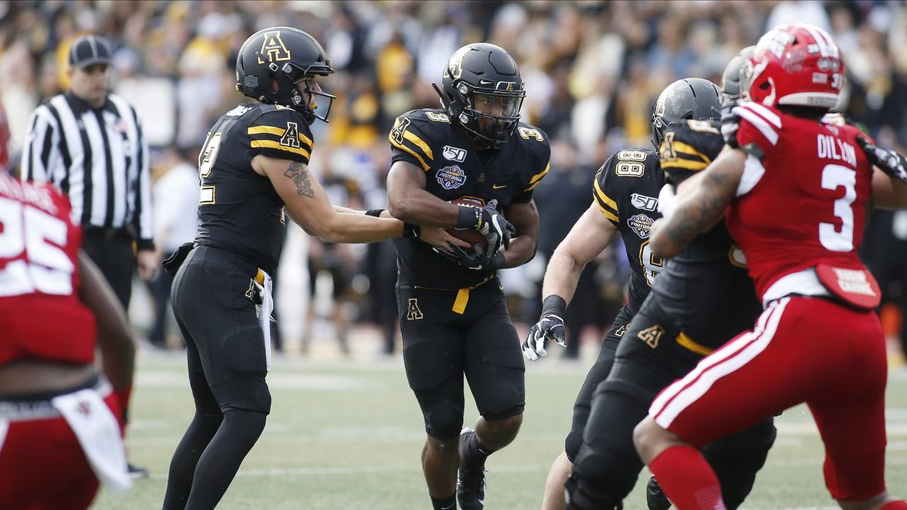 Titans Select Appalachian State RB Darrynton Evans with No. 93 Pick in 2020  NFL Draft 