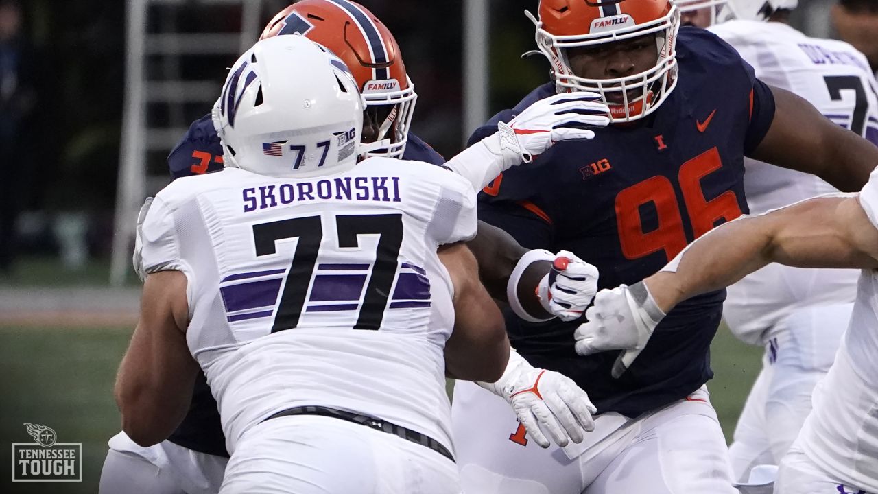 Titans Select Northwestern OL Peter Skoronski in the First Round of  Thursday's NFL Draft - WNKY News 40 Television