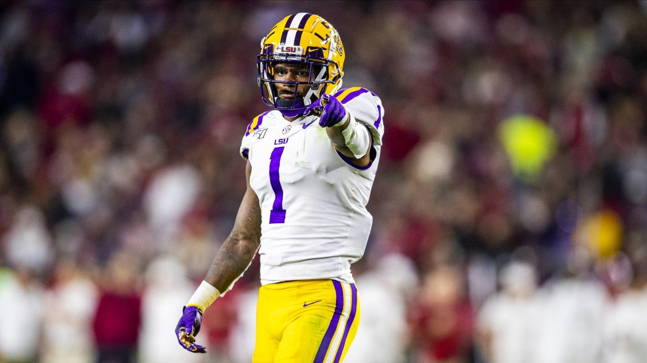 Ex- LSU cornerback Kristian Fulton, even without Vegas draft night glitz,  embracing the moment, LSU