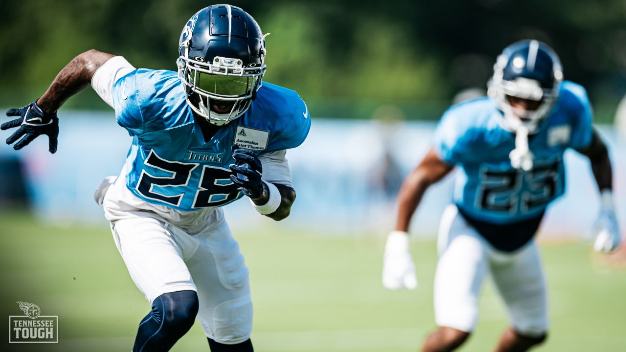 Tennessee Titans training camp practice Monday, August 7, 2023