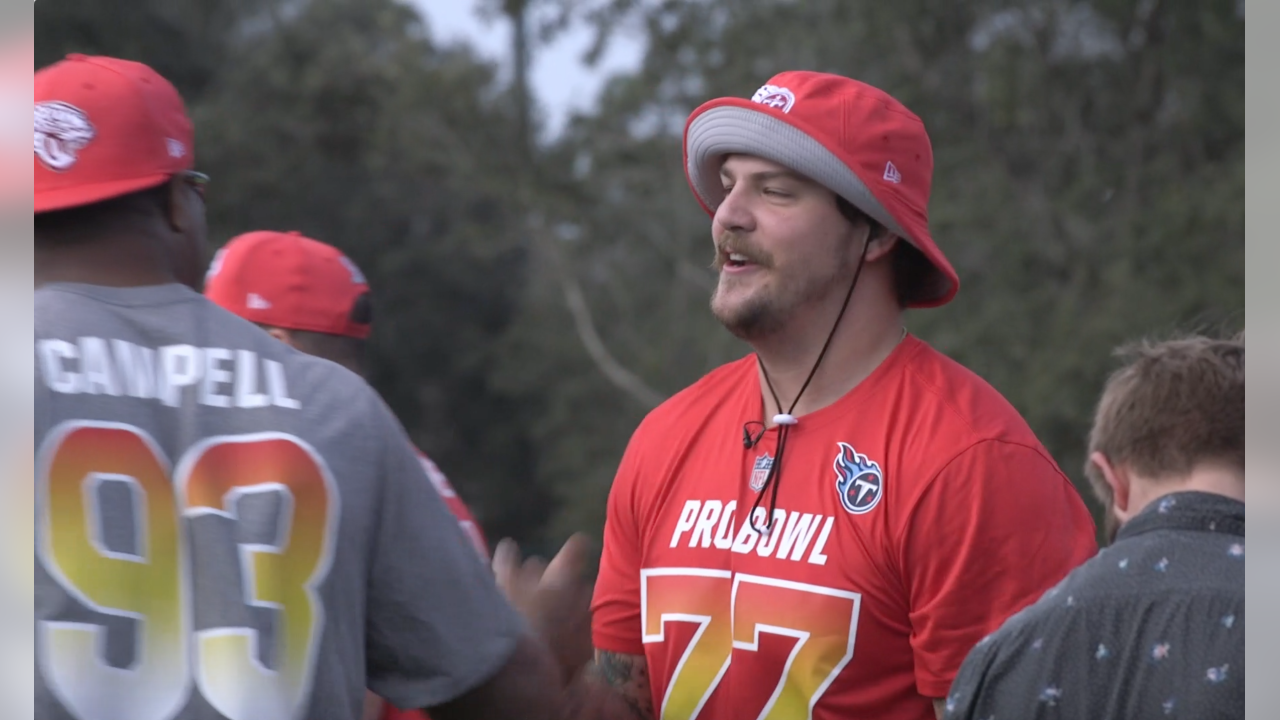 Old Hat in the Bucket Hat: Titans LT Taylor Lewan Enjoying his Third  Straight Pro Bowl