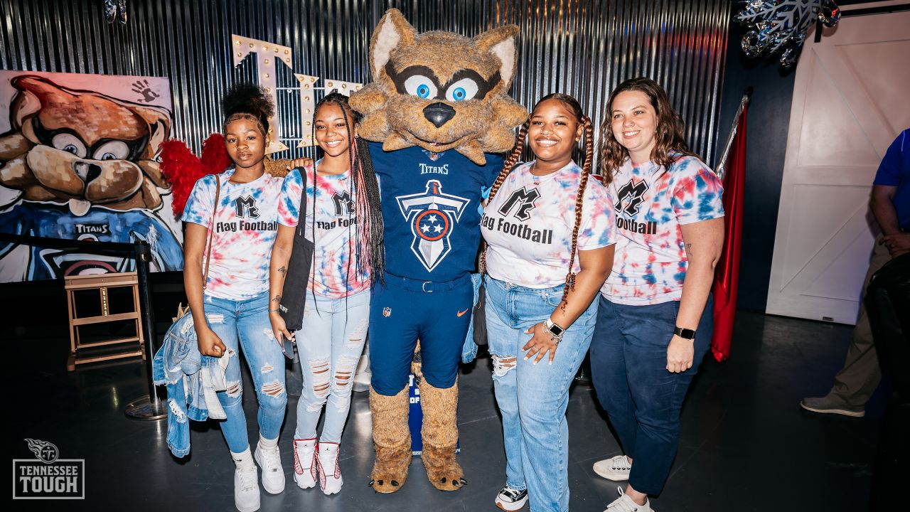 Tennessee Titans donate uniforms to MNPS Girls Flag Football Teams