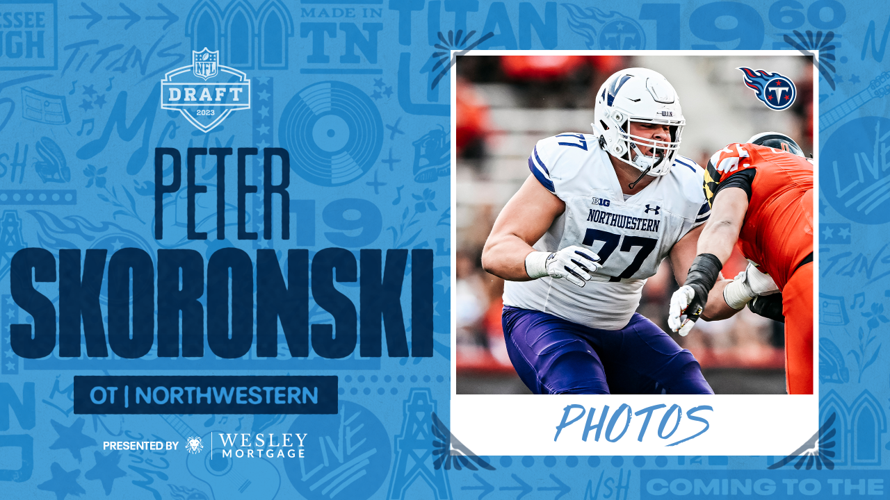 Northwestern's Peter Skoronski would 'look really good in a