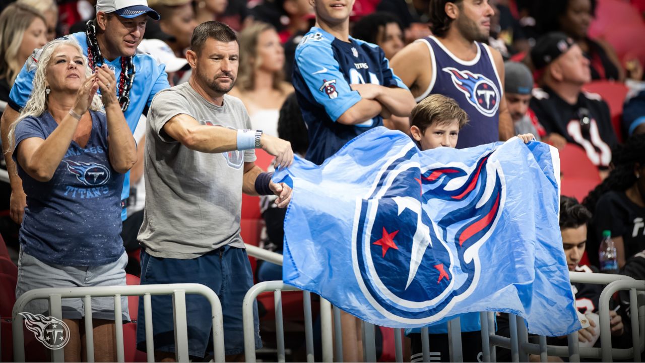 Titans Fans 'Titan Up' in Atlanta