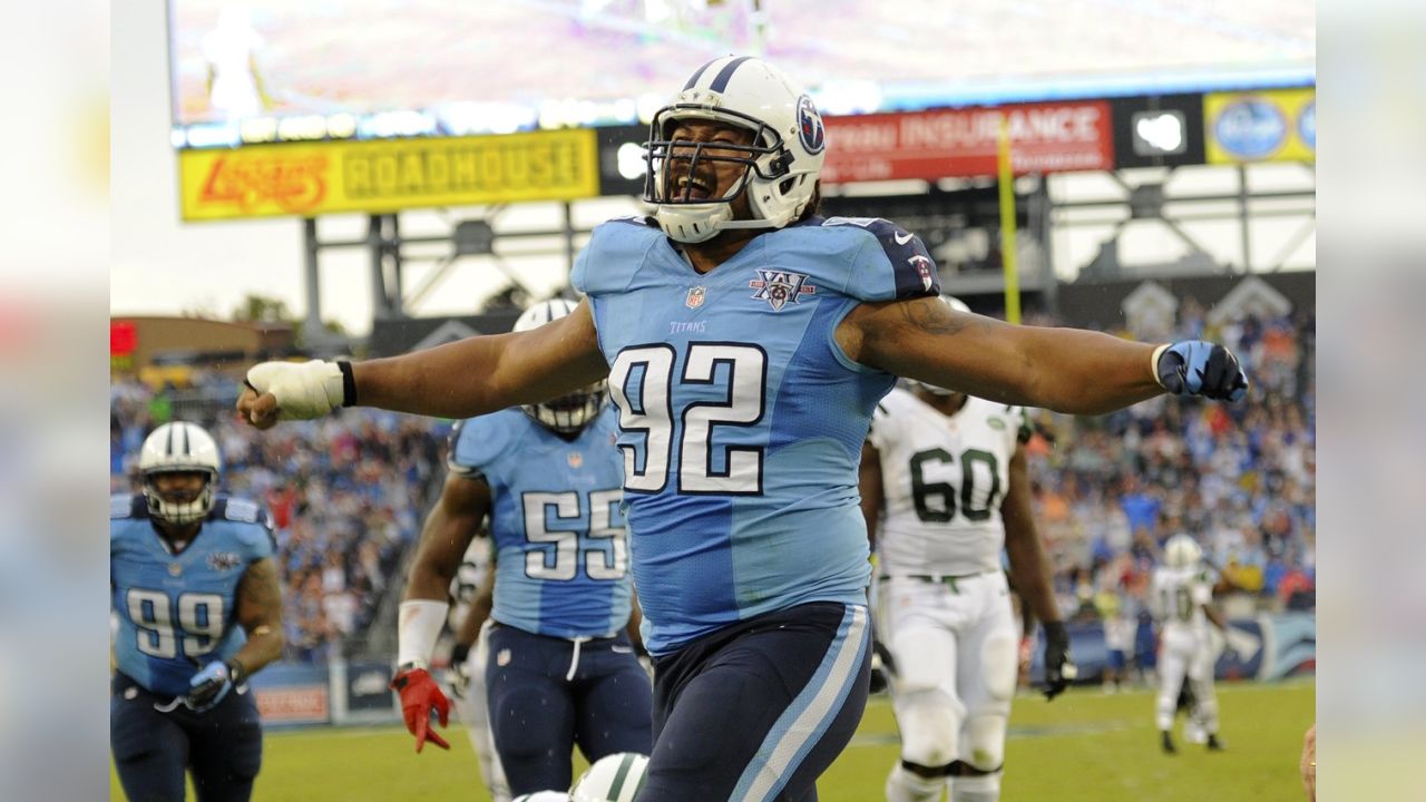 Tennessee Titans outside linebacker Akeem Ayers (56) watches from