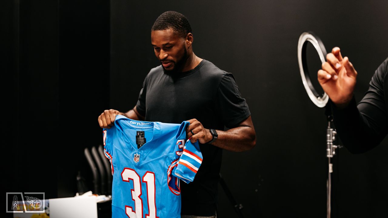 Tennessee Titans unveil 'Houston Oilers' throwback jerseys for 2023 season