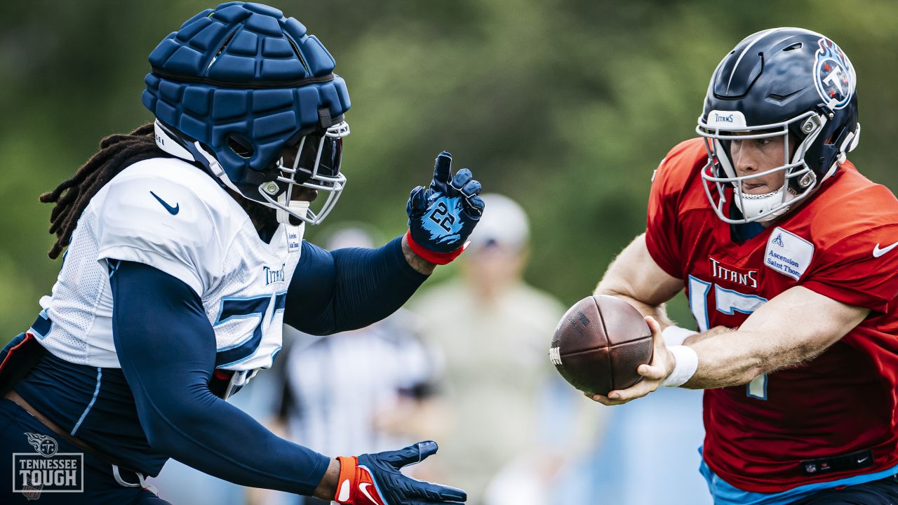 Tennessee Titans training camp practice Monday, August 7, 2023