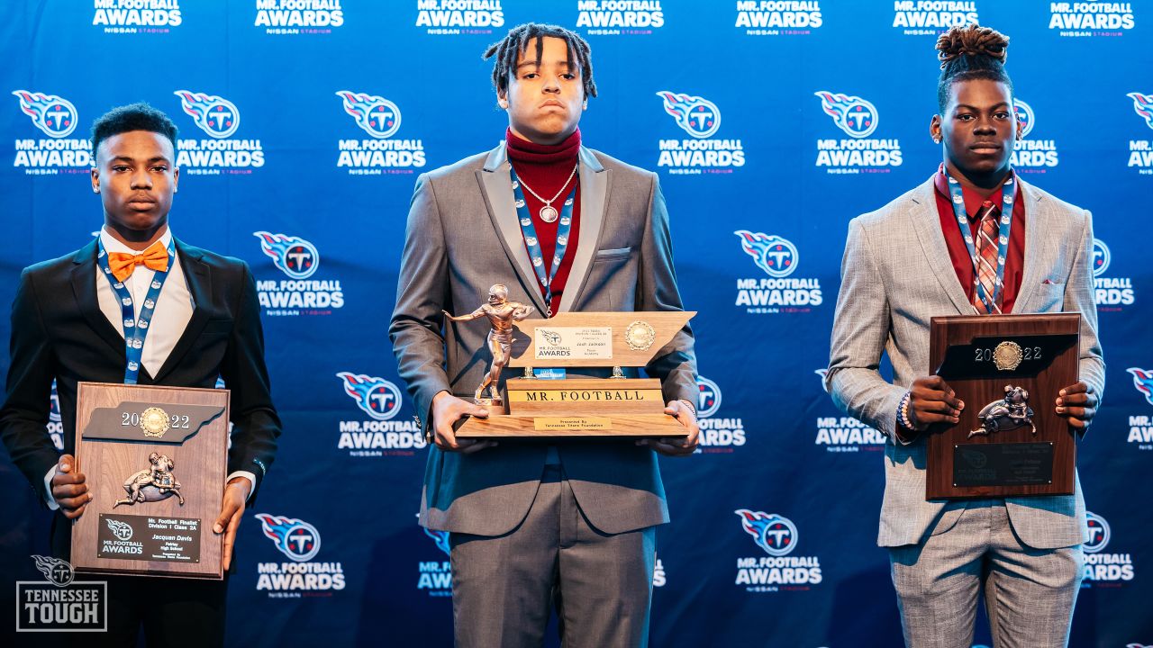 Tennessee Titans Mr. Football winner for 2022 season