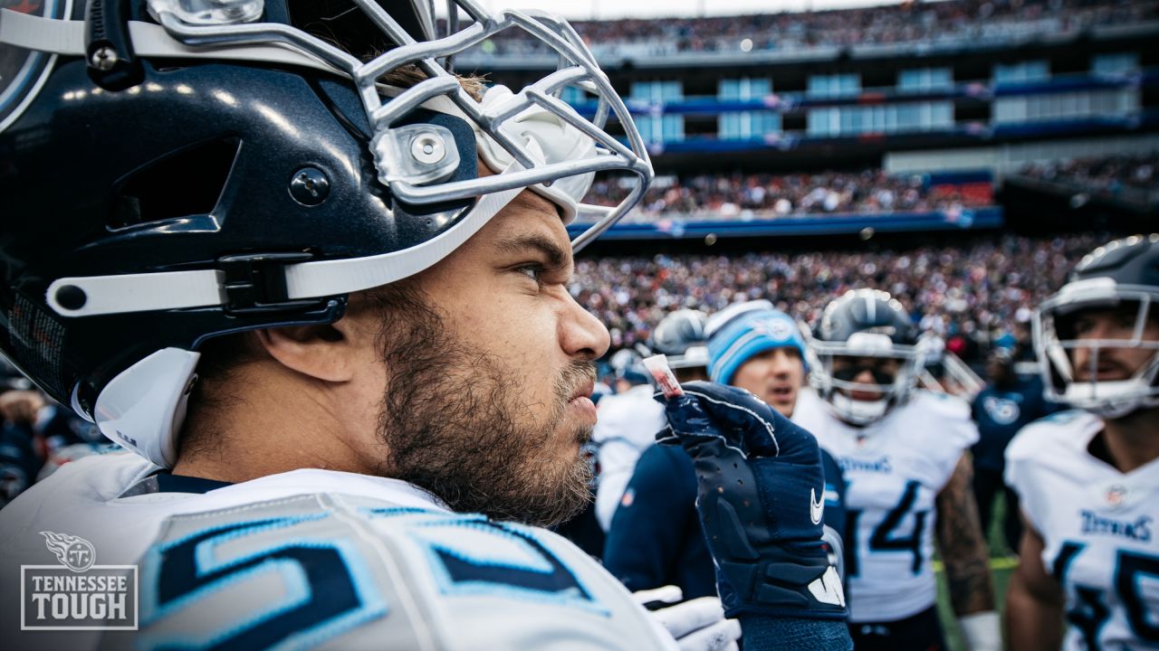 Tennessee Titans linebacker Dylan Cole during a game between the