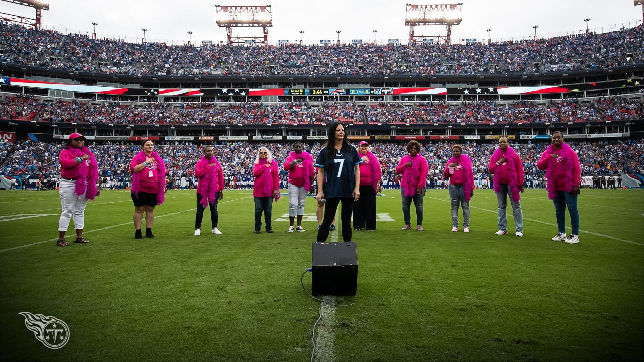 Titans Celebrate Cancer Survivors, Stress Awareness